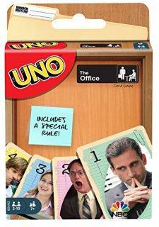 Mattel UNO The Office Card Game with 112 Cards & Instructions Gift for Kid Adult