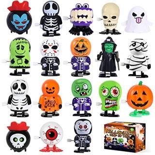 Max Fun 18pcs Halloween Toys Wind Up Toy Assortment for Kids Halloween Party Fav