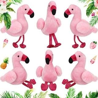 Skylety 6 Pieces Mini Stuffed Flamingo Plush Toys 5 Inch Plush Flamingo Stuffed 