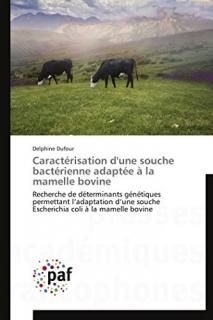 Caract?risation d'une souche bact?rienne adapt?e ? la mamelle bovine Recherche d