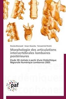 Morphologie des articulations intervert?brales lombaires post?rieures Etude 3D r
