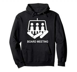 Board Meeting - Snowboard Hoodie
