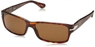 Persol ڥ륽 po2803s-24-57_58m Token ȡ Brown Polarized Lens ֥饦ݥ饤ɥ 