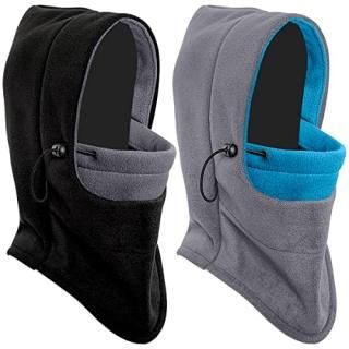 2 Pack Balaclava Ski MaskWinter Warm Fleece Hat for Cold WeatherWindproof Neck W