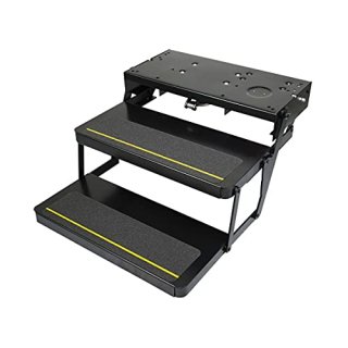 Kwikee 34 Series Electric Step Assembly with Logic Control Unit and Power Switch
