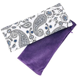 Hihealer Eye Pillow with Extra Cover Yoga Meditation Accessories Lavender Aromat