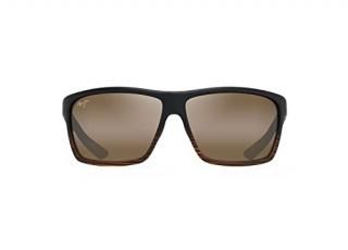 Maui Jim Alenuihaha w/Patented PolarizedPlus2 Lenses Wrap Sunglasses Dark Brown 
