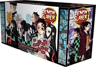 Demon Slayer Complete Box Set Includes volumes 1-23 with premium Demon Slayer Ki