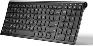 2020 Upgraded iCleverBluetooth Keyboard Universal Wireless Keyboard Rechargeable