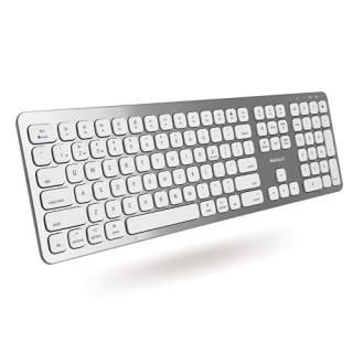 Macally Bluetooth Wireless Keyboard for Mac iMac Apple Mac Pro - Compatible Appl