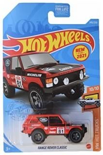 Hot Wheels Range-Rover Classic red 245/250 Hot Trucks 10/10