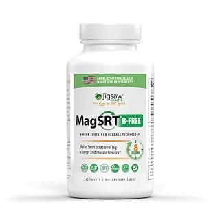 Jigsaw Health MagSRT B-Free - Slow Release Magnesium Supplement 240 Tablets