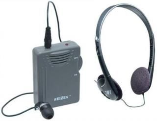 Elite Package Reizen Loud Ear 120dB Gain Personal Amplifier with Earphone and Ex
