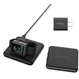 RapidX Modula5 Modular Wireless Charging System - 1 Phone Pod + 1 Watch Pod + 30