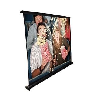 Portable Projector Screen - Mobile Projection Screen Stand Lightweight Carry & D