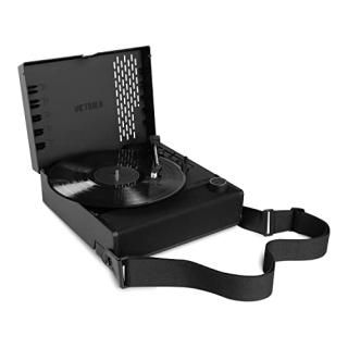 Victrola Revolution GO 3-Speed Bluetooth Portable Record Player with Built-in Sp