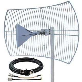 Griddy The Grid Parabolic 4G LTE 5G NR and WiFi Antenna Kit by Waveform  Require
