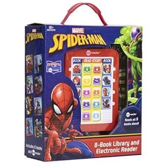 Marvel Spider-Man 8-Book Library and Electronic Reader Me Reader