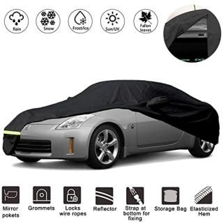 YIXIN Waterproof Car Covers for 2003-2009 Nissan 350Z Car Covers 190T Covers Cus