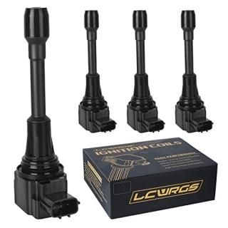 LCWRGS Set of 4 Ignition Coil Packs Fits for 2007-2019 Nissan Altima Sentra Rogu
