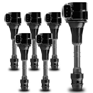 A-Premium Engine Ignition Coil Packs Compatible with Nissan Altima Frontier Maxi