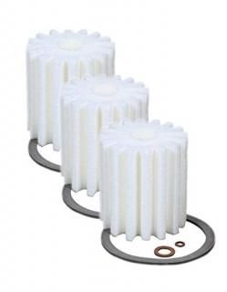 3 Three RF-1 Micron Rated Fuel Oil Filters Fit 1A-25A 77B Eddington S-254 Fed A7