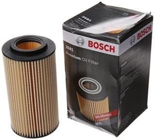 Bosch 3581 Premium FILTECH Oil Filter for Select Audi A3 A4 RS3 TT Quattro Volks