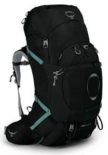 Osprey Ariel Plus 70 Women's Backpacking Backpack Black X-Small/Small