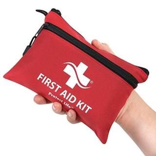 First Aid Kit - 100 Piece - Small First Aid Kit for Camping Hiking Backpacking T