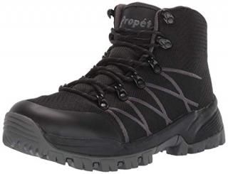 Propet Men's Traverse Hiking Boot Black/Dark Grey 10H 3E US