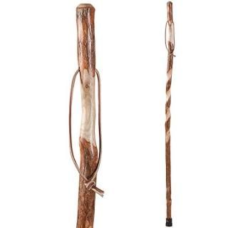 Hiking Walking Trekking Stick - Handcrafted Wooden Walking & Hiking Stick - Made