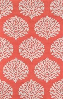 Momeni Rugs Veranda Collection Area Rug 8' x 10' Coral