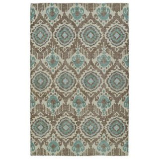 Kaleen Rugs Relic Collection RLC06-82 Lt. Brown Hand-Knotted 9' x 12' Rug