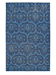 Kaleen Rugs Relic Collection RLC03-17 Blue Hand-Knotted 9' x 12' Rug