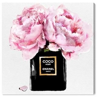 The Oliver Gal Artist Co. Fashion and Glam Wall Art Canvas Prints 'Dawn Bouquet 