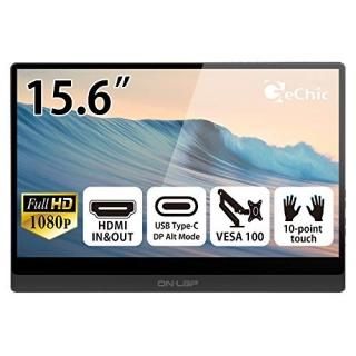 Gechic M505T 15.6 inch FHD 1080p Portable Touchscreen Monitor USB Type-C Input H