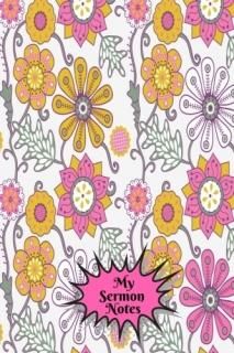 My Sermon Notes Portable Daily Weekly Bible Study Organizer Journal Notebooks Wi