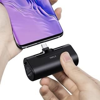 iWALK 4500mAh Portable Charger USB C Battery Pack Compatible with Samsung Galaxy