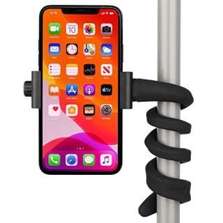 iTODOS Portable Flexible Cell Phone Holder Stand for Treadmill Spin Bike Bed Car