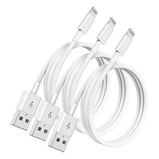 3 Pack  Apple MFi Certified  iPhone Charger 6ft Long Lightning to USB Cable 6 Fe