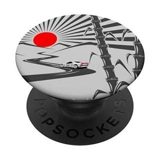 JDM Drifting Background For Japanese Car Racing Sports PopSockets Swappable PopG