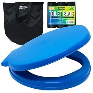 Portable Toilet Bucket Toilet Seat Set for Camping Boating Outdoor - Potty Waste
