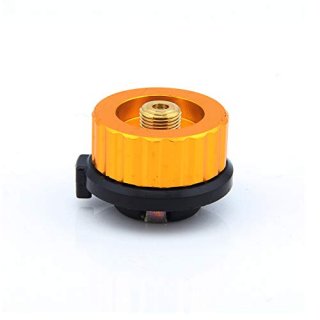 Hamans Butane Adapter Camping Stove Adapter Connector Portable Stove Adapter for