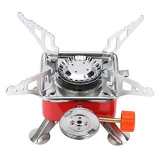TOPINCN Ultralight Camping Stove Portable Mini Outdoor Folding Metal Camping Gas