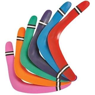 ArtCreativity Boomerangs Set of 2 Classic Returning Boomerangs in a Bright Assor