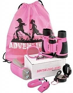 Adventure Kidz - Outdoor Exploration Kit Childrens Toy Binoculars Flashlight Co