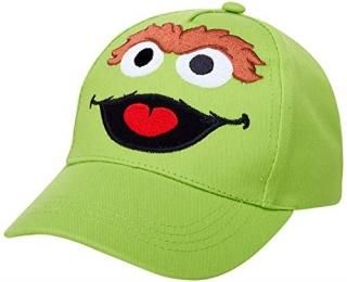 Sesame Street Toddler Cotton Baseball Cap  Elmo Cookie Monster Big Bird Oscar Th