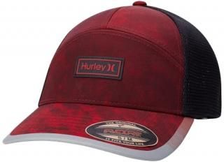 Hurley Men's Baseball Cap - Mission Curved Brim Fitted Trucker Hat Size X-Large 