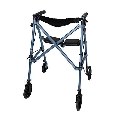 Able Life Space Saver Rollator シートとブレーキ付きの軽量