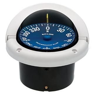 E.S. Ritchie SS-1002W Ritchie SS-1002W SuperSport Compass - Flush Mount - White
